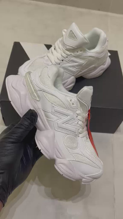 New Balance 9060 "Triple White"