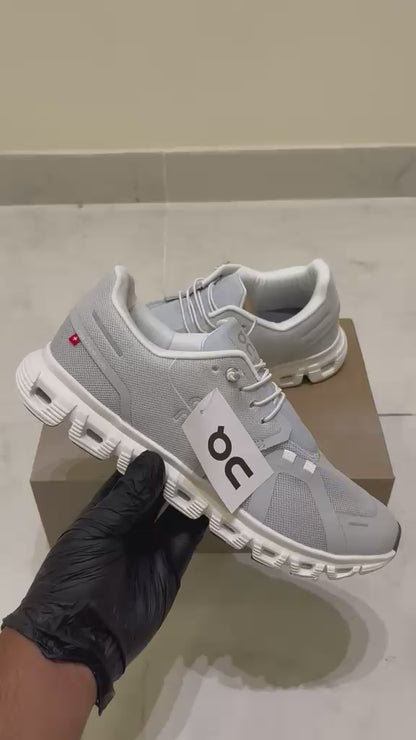 On Cloud 6 "Glacier Grey White"