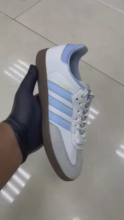 Adidas Samba OG "Cream Blue"